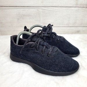 Allbirds Black Wool Runners Sneaker Women's Size 7